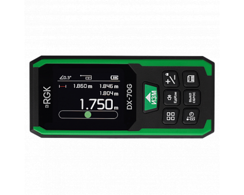 Лазерный дальномер RGK DX-70G 723405