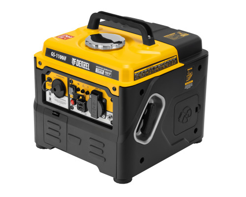 Генератор инверторный Denzel GS-1100iF, 1,1 кВт, 230 В, ручной старт 94706