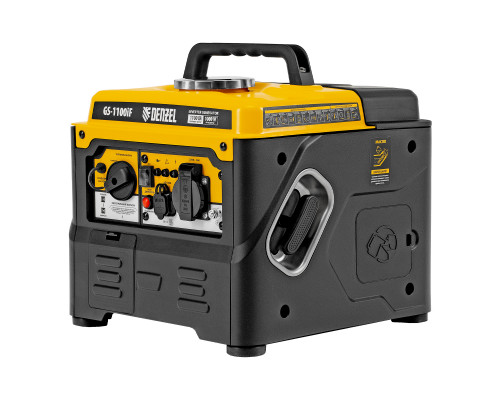 Генератор инверторный Denzel GS-1100iF, 1,1 кВт, 230 В, ручной старт 94706