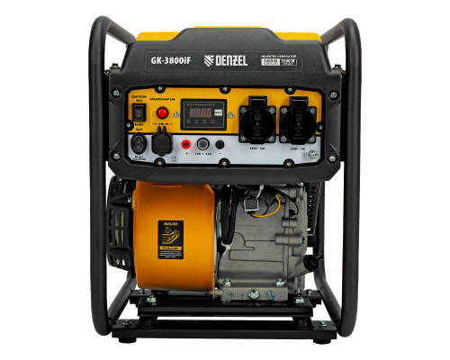 Генератор инверторный Denzel GK-3800iF, 3,8 кВт, 230 В, ручной старт 94708