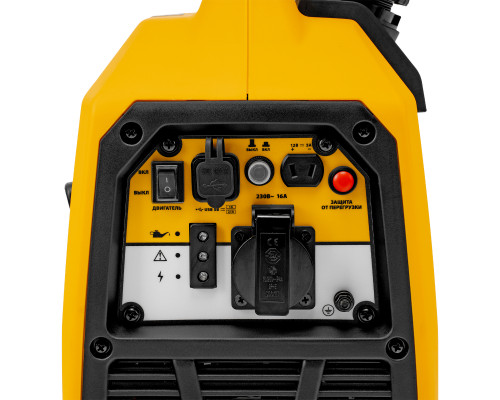 Генератор инверторный Denzel GS-1100iS, 1,1 кВт, 230 В, закрытый корпус, ручной старт 94718