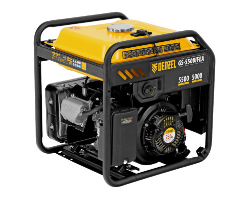 Генератор инверторный DENZEL GS-5500iFEA, 5,5 кВт, 230 В, электростартер, ATS 94720