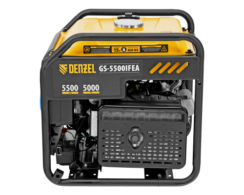 Генератор инверторный DENZEL GS-5500iFEA, 5,5 кВт, 230 В, электростартер, ATS 94720