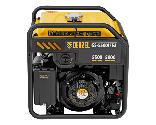 Генератор инверторный DENZEL GS-5500iFEA, 5,5 кВт, 230 В, электростартер, ATS 94720
