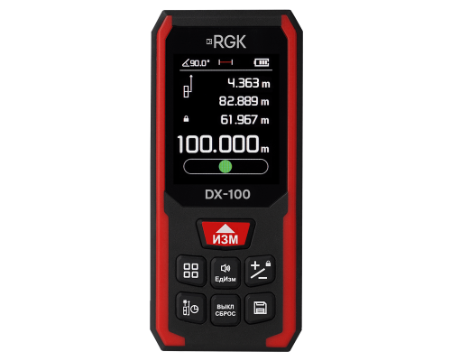Лазерный дальномер RGK DX-100 723382