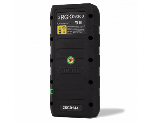 Лазерный дальномер с видоискателем RGK DV300 728110