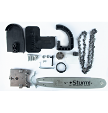 Насадка-цепная пила на УШМ Sturm AGCS12-01