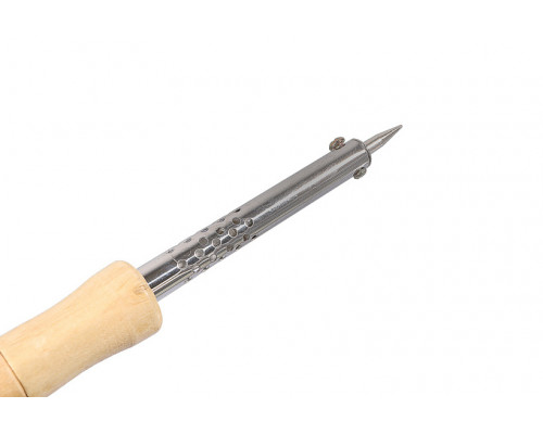 Паяльник электрический Sturm 60 Вт, деревянная рукоятка PROMO SIW60