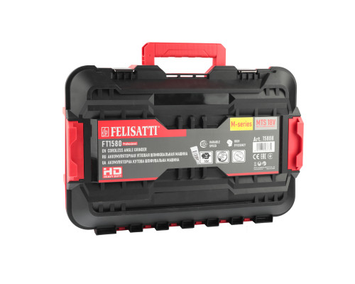 Аккумуляторная угловая шлифовальная машина FELISATTI FT1580 15808