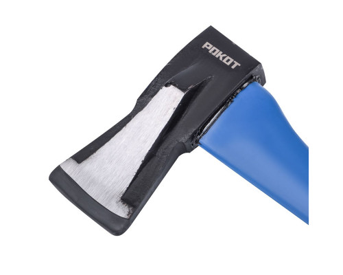 Топор-колун с клиновидным полотном РОКОТ 1500 г, 900 мм, прорезиненная ручка 617-363