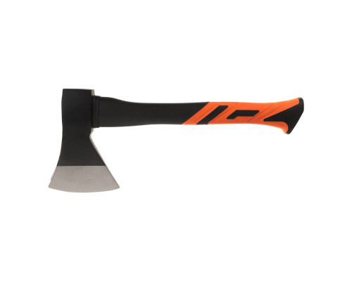 Кованый топор с фибергласовой двухкомпонентной ручкой ЕРМАК 800 г 662-429