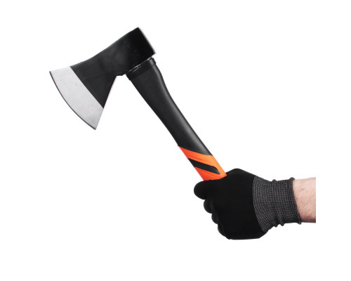 Кованый топор с фибергласовой двухкомпонентной ручкой ЕРМАК 800 г 662-429