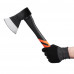 Кованый топор с фибергласовой двухкомпонентной ручкой ЕРМАК 800 г 662-429