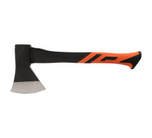 Кованый топор с фибергласовой двухкомпонентной ручкой ЕРМАК 1000 г 662-430