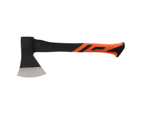 Кованый топор с фибергласовой двухкомпонентной ручкой ЕРМАК 1000 г 662-430