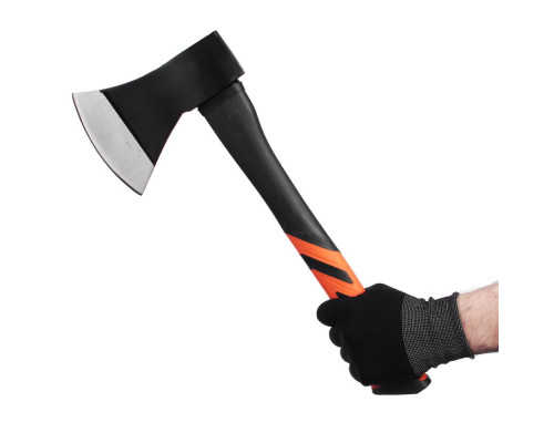 Кованый топор с фибергласовой двухкомпонентной ручкой ЕРМАК 1000 г 662-430