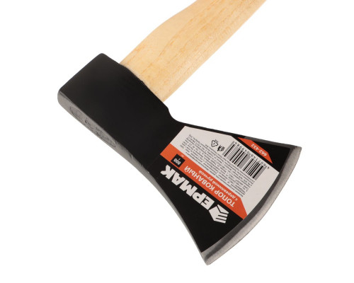 Кованый топор с деревянной ручкой ЕРМАК 800 г 662-432