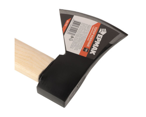 Кованый топор с деревянной ручкой ЕРМАК 1000 г 662-433