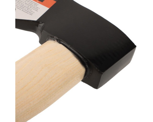 Кованый топор с деревянной ручкой ЕРМАК 1000 г 662-433