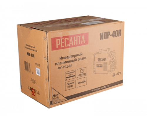 Инвертор для плазменной резки РЕСАНТА ИПР-40К  65/33