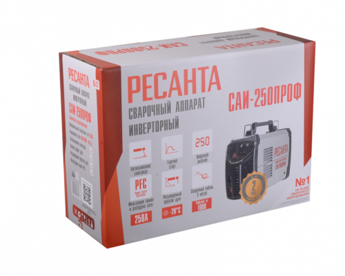 Сварочный аппарат РЕСАНТА САИ-250ПРОФ (MMA) 65/31