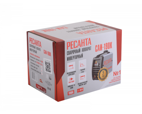 Сварочный аппарат РЕСАНТА САИ-190К (MMA) 65/36