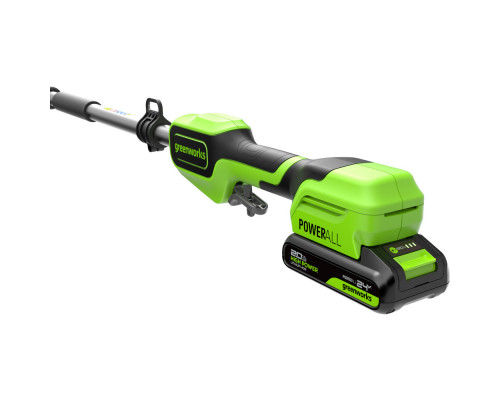 Кусторез аккумуляторный GREENWORKS 24V, штанговый 51см, без АКБ и ЗУ 2301907