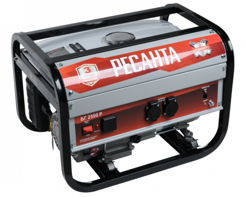 Электрогенератор РЕСАНТА БГ 2500 Р 64/1/50