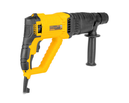 Перфоратор электрический Denzel RHB-1050-30, SDS-plus, 1050 Вт, 3,4 Дж 26611
