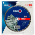 Диск алмазный сегментный по бетону KRUGO PRO MASTER 300х3.0х25.4х12 мм 81053000254