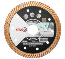 Диск алмазный, универсальный 125 x 2.2 x 22.23 x 10 мм KRUGO RTB05A+
