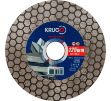 Диск алмазный для резки плитки под 45 градусов KRUGO MASTER 125х25 мм 81091250286