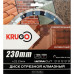 Диск алмазный сегмент 230x10x22 мм KRUGO RSA09A