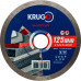 Диск алмазный сплошной ультратонкий KRUGO MASTER 125х1,2х22,2х8 мм 81041250243