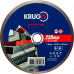 Диск алмазный сплошной ультратонкий KRUGO MASTER 230х1,6х25,4х8 мм 81042300247