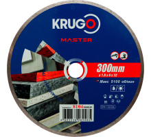 Диск алмазный сплошной ультратонкий KRUGO MASTER 300х1,8х32х8 мм 81043000249