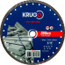 Диск алмазный Турбо по железобетону KRUGO MASTER 300х3,0х25,4х12 мм 81063000262