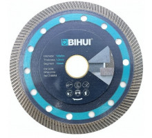 Алмазный диск для резки керамики BIHUI 125 х 22.2мм SUPER THIN TURBO DCBN5