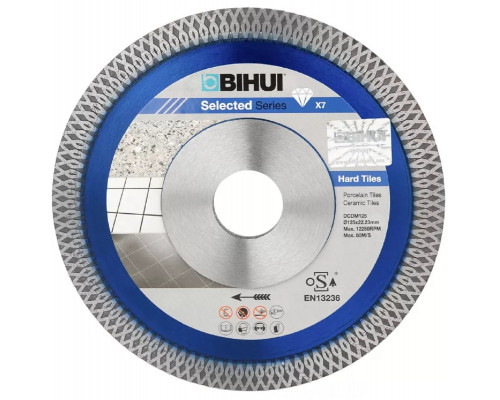 Алмазный диск для резки керамики BIHUI 125 х 22.2мм B-SPEEDY DCDM125