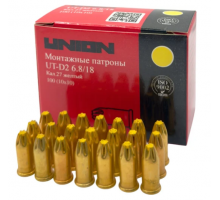 Mонтажные патроны UNION UT-D2 6.8х18 мм, желтый, 100 шт. 4631169412616