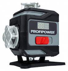 Лазерный нивелир Profipower NL-16G (16 лучей, лазер - зеленый, Li-ion - 2шт., пульт, кронштейн, З/У, c подъемным механизмом ,сумка-чехол) E0363