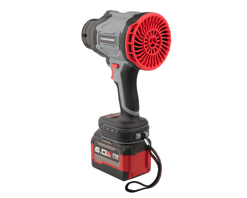 Аккумуляторная бесщеточная воздуходувка Profipower Ураган P972 (20В, Li-ion-1шт, 6.0Ач, З/У) E0334