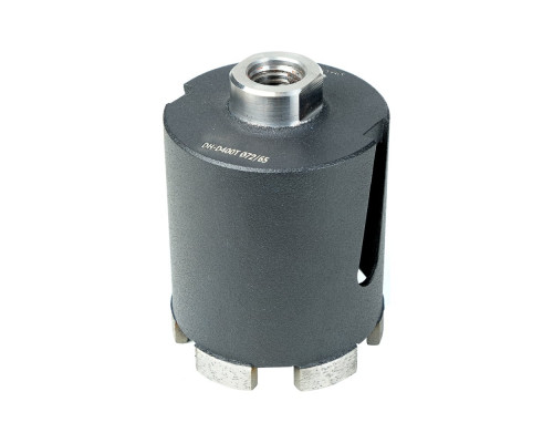 Коронка алмазная АДЕЛЬ M16 Ø72х65 мм DH-D400T R 6LSP с микроударом, в сухую DHD400T7265166