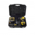 Дрель аккумуляторная Hanskonner б/щ 18В, 1BatterySystem, 80Нм, 2х4Ач, ЗУ 4А, кейс HCD2040C