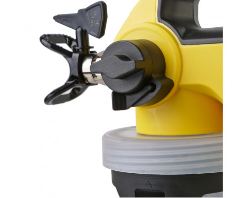 Аккумуляторный безвоздушный краскопульт Hanskonner 18В, 1Battery System 140DIN, 1x4Ач HSG1801PRO