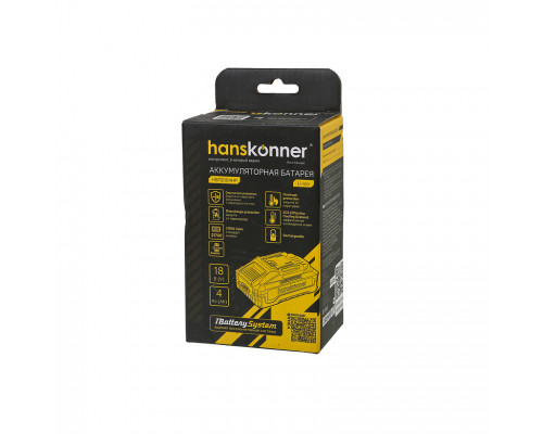 Аккумулятор Hanskonner 4Ач 21700 1BatterySystem HBP2004HP