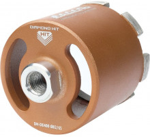 Коронка алмазная АДЕЛЬ M16 Ø82х65 мм DH-DE400 R 7LSP с пылеудалением DHDED4008265167