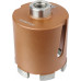 Коронка алмазная АДЕЛЬ M16 Ø72х65 мм DH-D400 R 6LSP с микроударом,  в сухую DHD4007265166