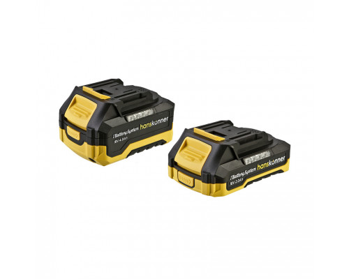 Набор аккумуляторного инструмента Hanskonner HANSKIT1 (HCD2065C+HAG18125)