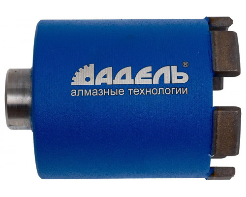 Коронка алмазная АДЕЛЬ M16 Ø68х65 мм DH-DE525 R 6LSP  с микроударом, без подачи воды DHDED5256865166